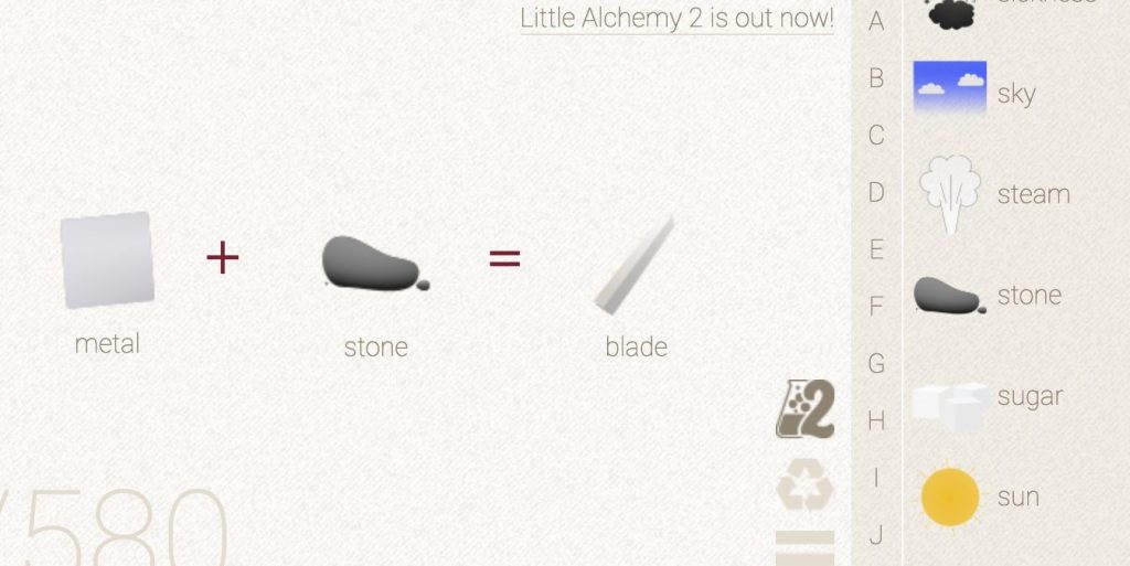 How to make Blade in Little Alchemy - HowRepublic