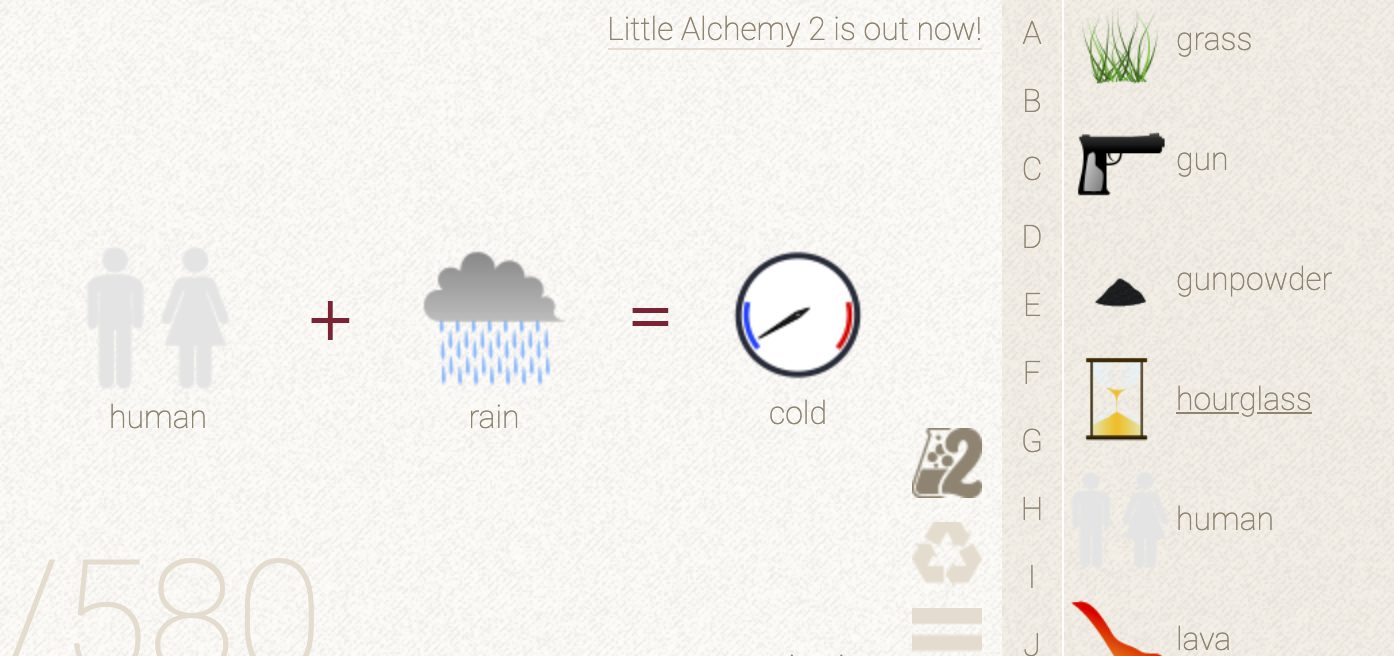 little alchemy 2 hints and cheats cold