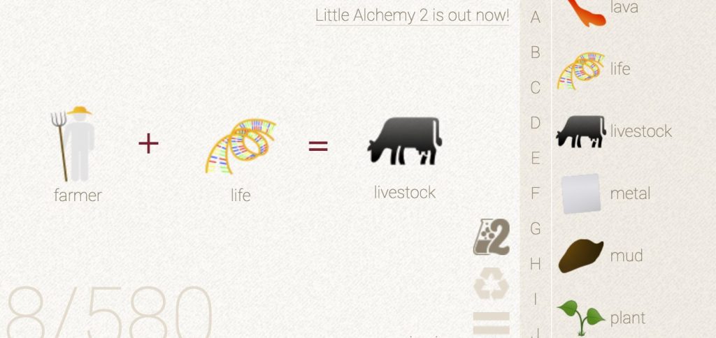 How to make Livestock in Little Alchemy