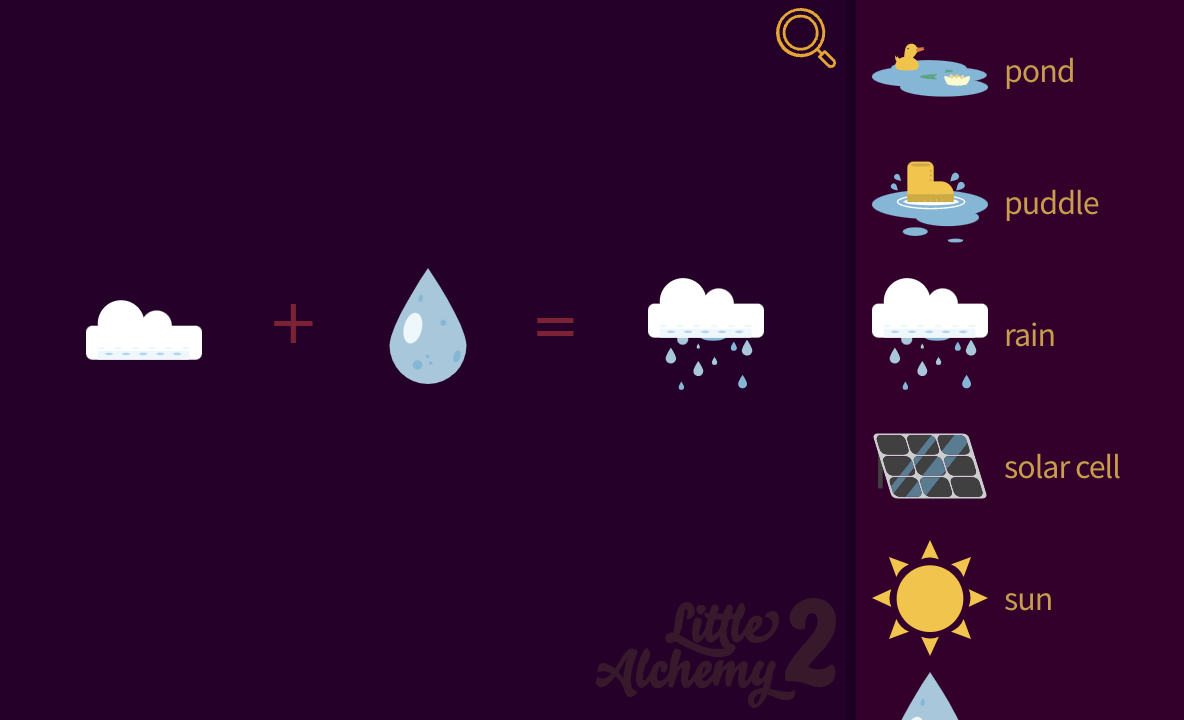 How to make Rain in Little Alchemy 2 - HowRepublic