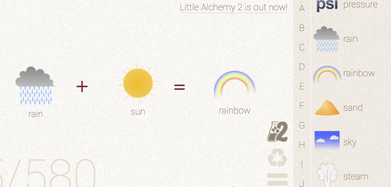 How to make a Rainbow in Little Alchemy - HowRepublic