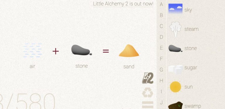 How to make Sand in Little Alchemy - HowRepublic