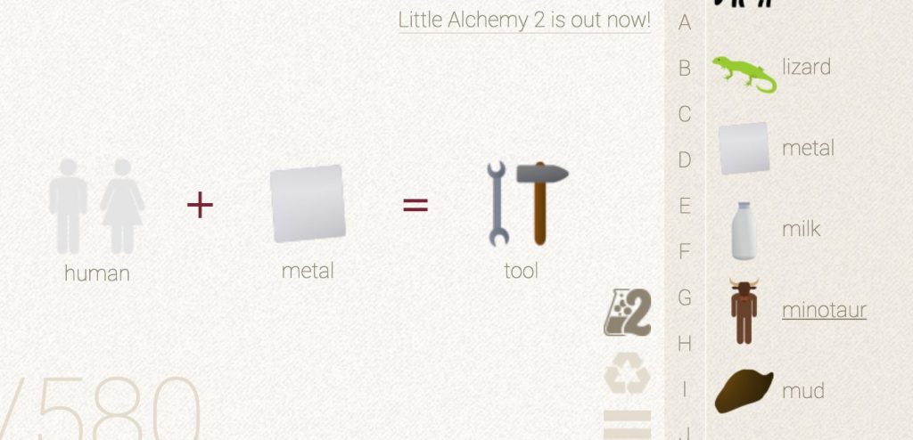 How to make Tool in Little Alchemy