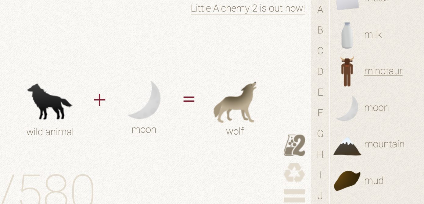 How to make Wolf in Little Alchemy - HowRepublic