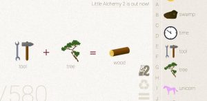 how to make a wood in my little alchemy 2