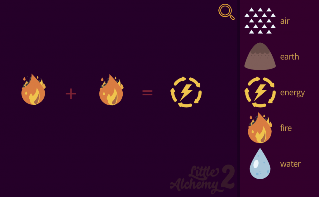 How to make energy in little alchemy 2