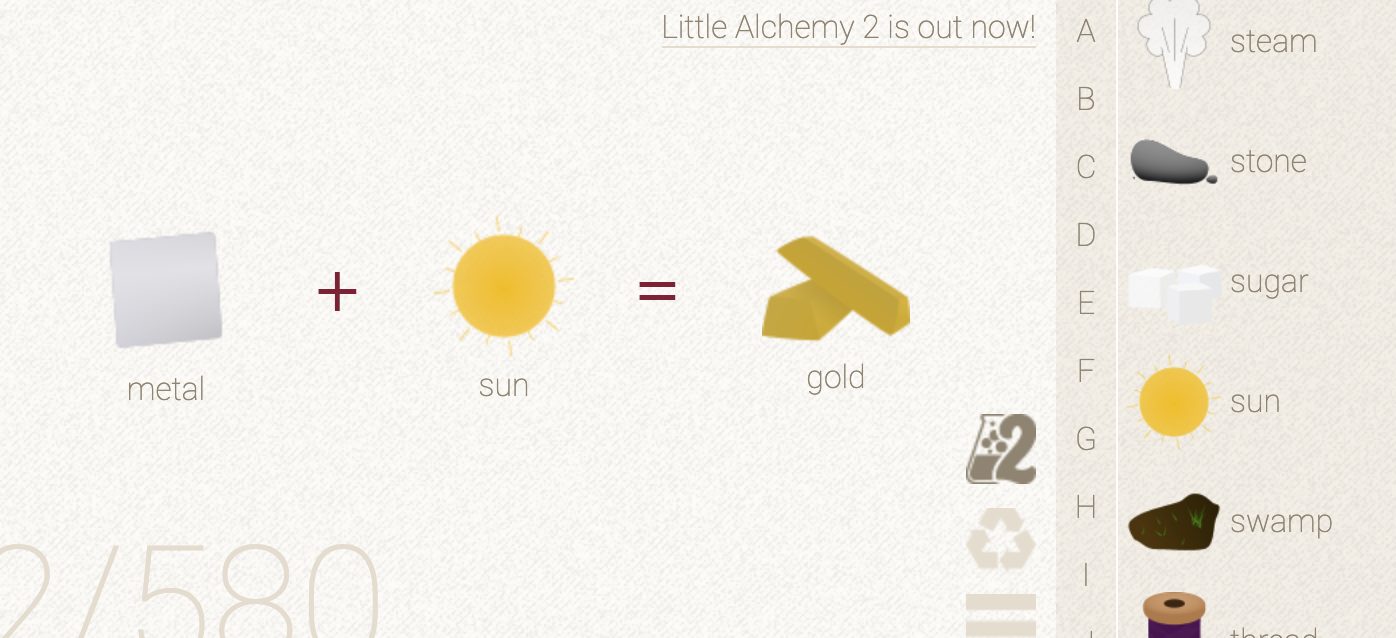 How to make Gold in Little Alchemy - HowRepublic