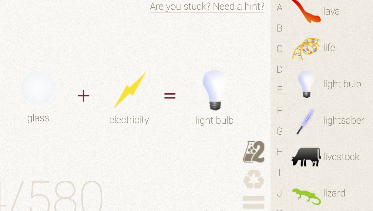 How to make Light Bulb in Little Alchemy - HowRepublic