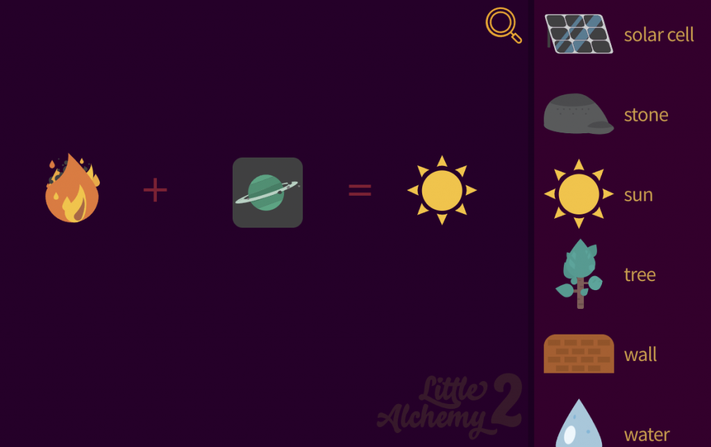 How to make Sun in Little Alchemy 2