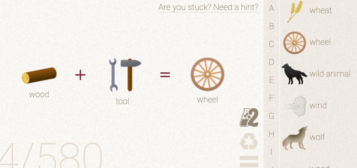 How to make Wheel in Little Alchemy - HowRepublic