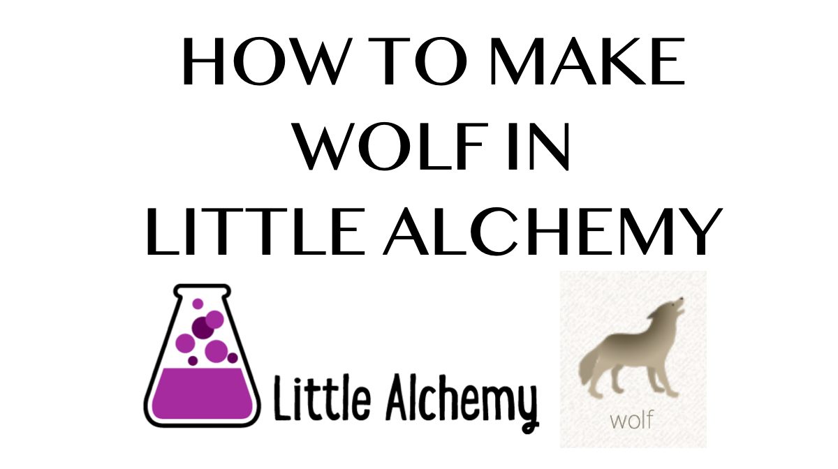 How to make WOLF in Little Alchemy 2 