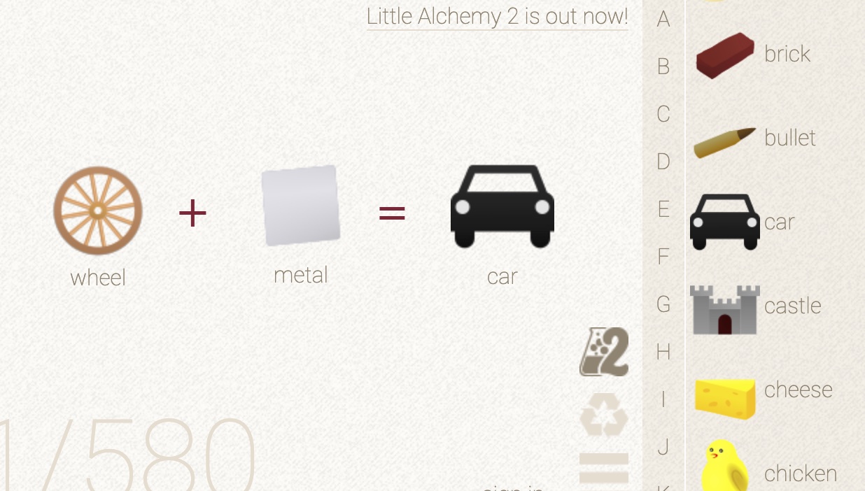 how to make f1 car in little alchemy 2