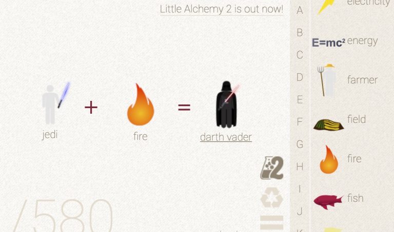 How to make Darth Vader in Little Alchemy - HowRepublic