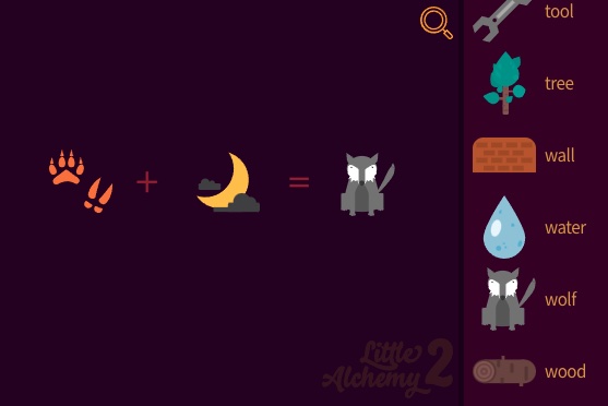How to make Wolf in Little Alchemy 2