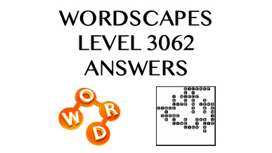 Wordscapes Level 3062 Answers