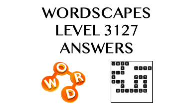Wordscapes Level 3127 Answers