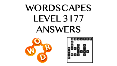 Wordscapes Level 3177 Answers