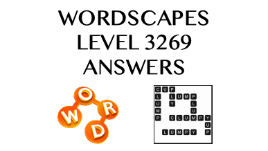 Wordscapes Level 3269 Answers