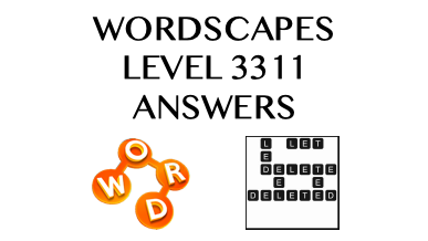 Wordscapes Level 3311 Answers
