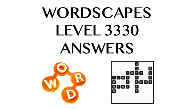 Wordscapes Level 3330 Answers