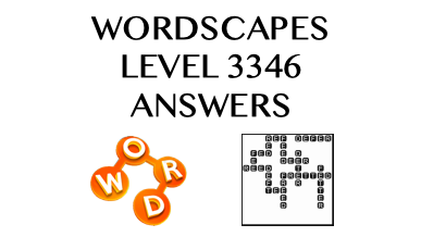 Wordscapes Level 3346 Answers