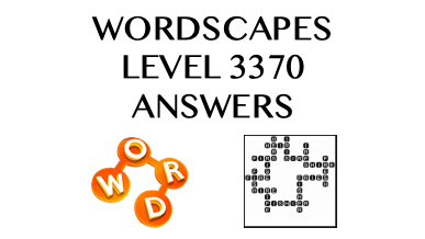 Wordscapes Level 3370 Answers