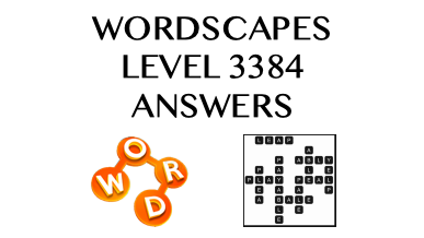Wordscapes Level 3384 Answers