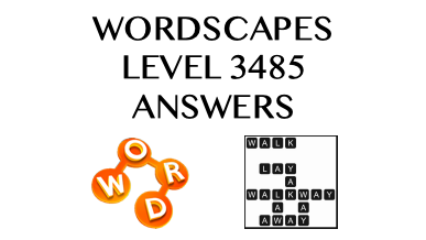 Wordscapes Level 3485 Answers