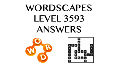 Wordscapes Level 3593 Answers