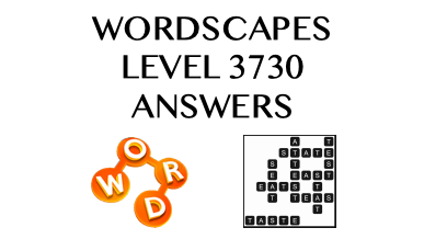 Wordscapes Level 3730 Answers