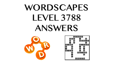 Wordscapes Level 3788 Answers