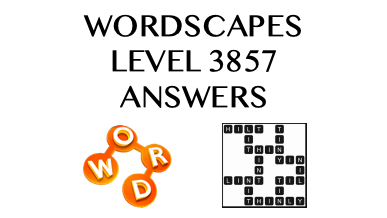 Wordscapes Level 3857 Answers