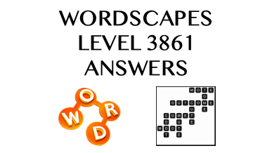 Wordscapes Level 3861 Answers
