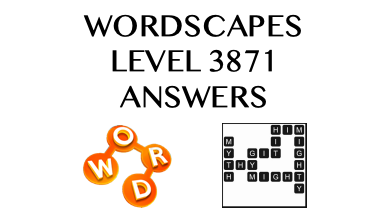 Wordscapes Level 3871 Answers