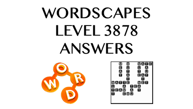 Wordscapes Level 3878 Answers