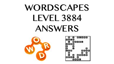 Wordscapes Level 3884 Answers