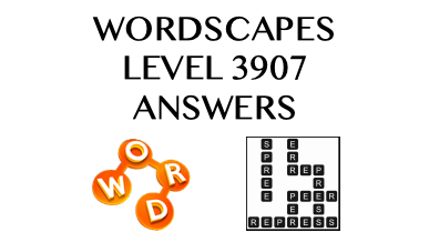 Wordscapes Level 3907 Answers