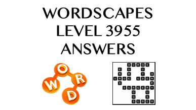 Wordscapes Level 3955 Answers