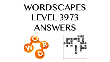 Wordscapes Level 3973 Answers