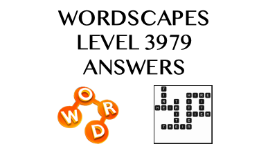 Wordscapes Level 3979 Answers