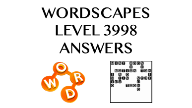 Wordscapes Level 3998 Answers