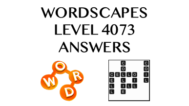Wordscapes Level 4073 Answers