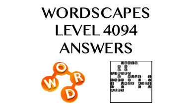 Wordscapes Level 4094 Answers
