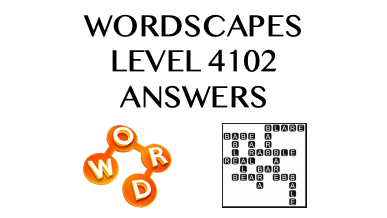 Wordscapes Level 4102 Answers