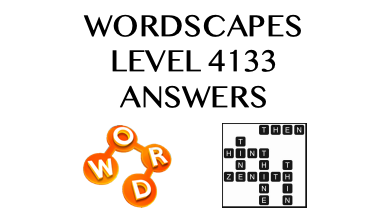 Wordscapes Level 4133 Answers