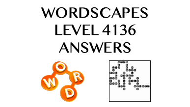 Wordscapes Level 4136 Answers
