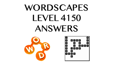 Wordscapes Level 4150 Answers