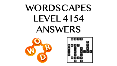 Wordscapes Level 4154 Answers