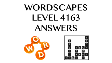 Wordscapes Level 4163 Answers