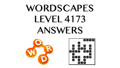 Wordscapes Level 4173 Answers